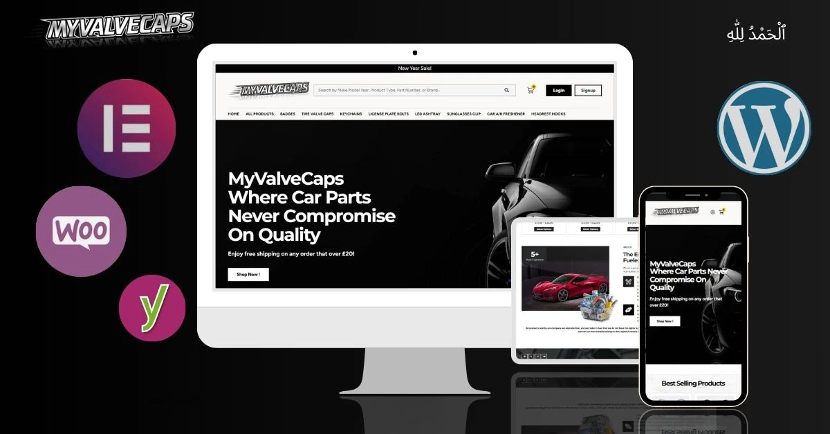 Automotive E-commerce Store screenshot