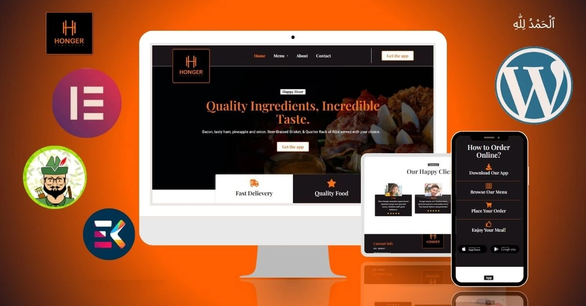 Lunchroom & Food Ordering Platform screenshot