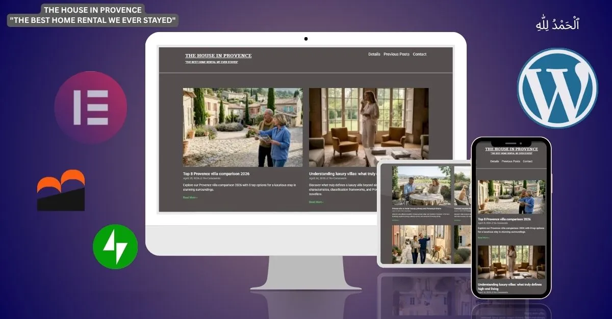 Luxury Travel & Holiday Rental Blog screenshot